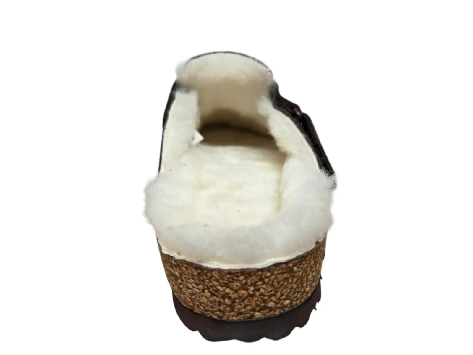 van Buren van Buren Clog Mika Pantoffels Suede Bruin Uniseks