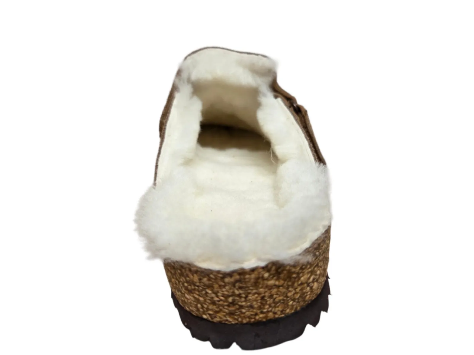 van Buren van Buren Clog Mika Zand Pantoffels Suede Beige Uniseks