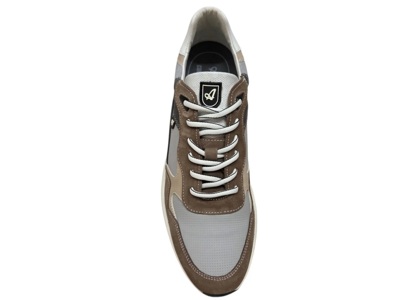 Australian Australian Cadiz KL1 Grey Sneakers Grijs taupe Leet Suede Heren