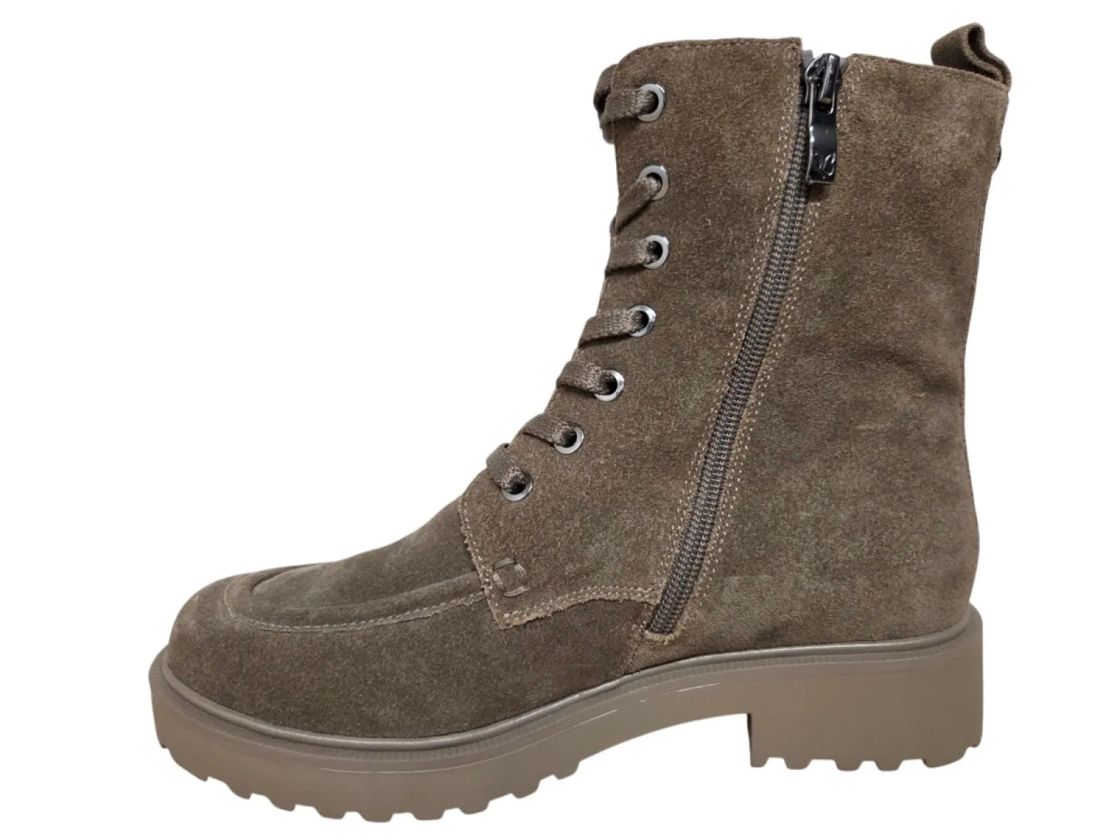 Caprice Caprice 9-9-25214-47 367 DK Taupe Veterboots Donker Taupe Suede Dames