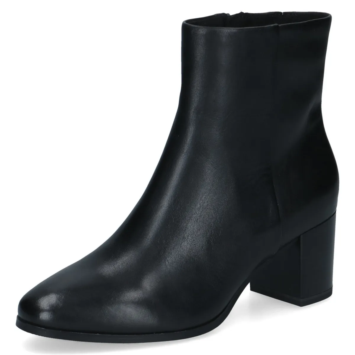Caprice Caprice 9-9-25313-47 022 Black Enkellaarzen Zwart Leer Dames
