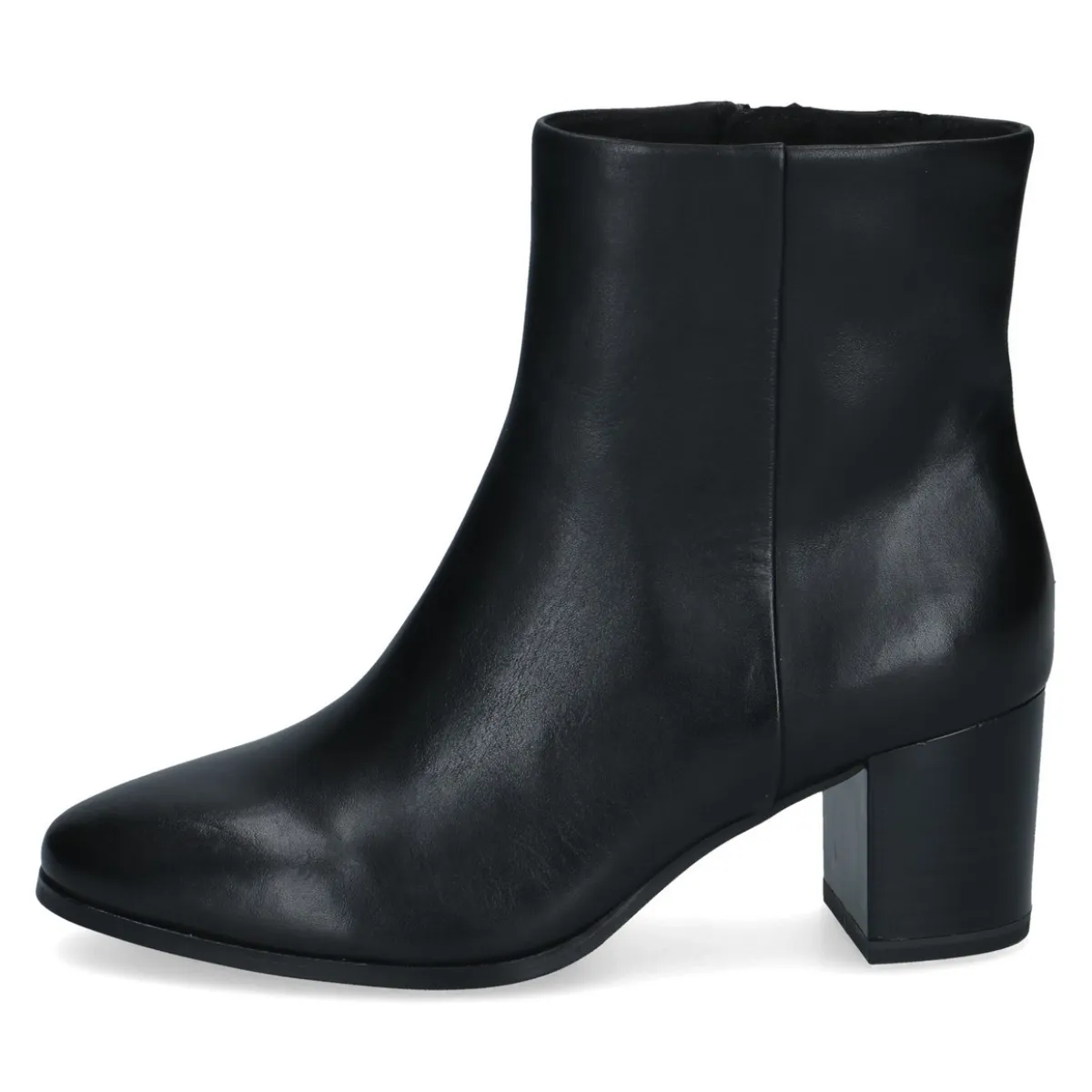 Caprice Caprice 9-9-25313-47 022 Black Enkellaarzen Zwart Leer Dames