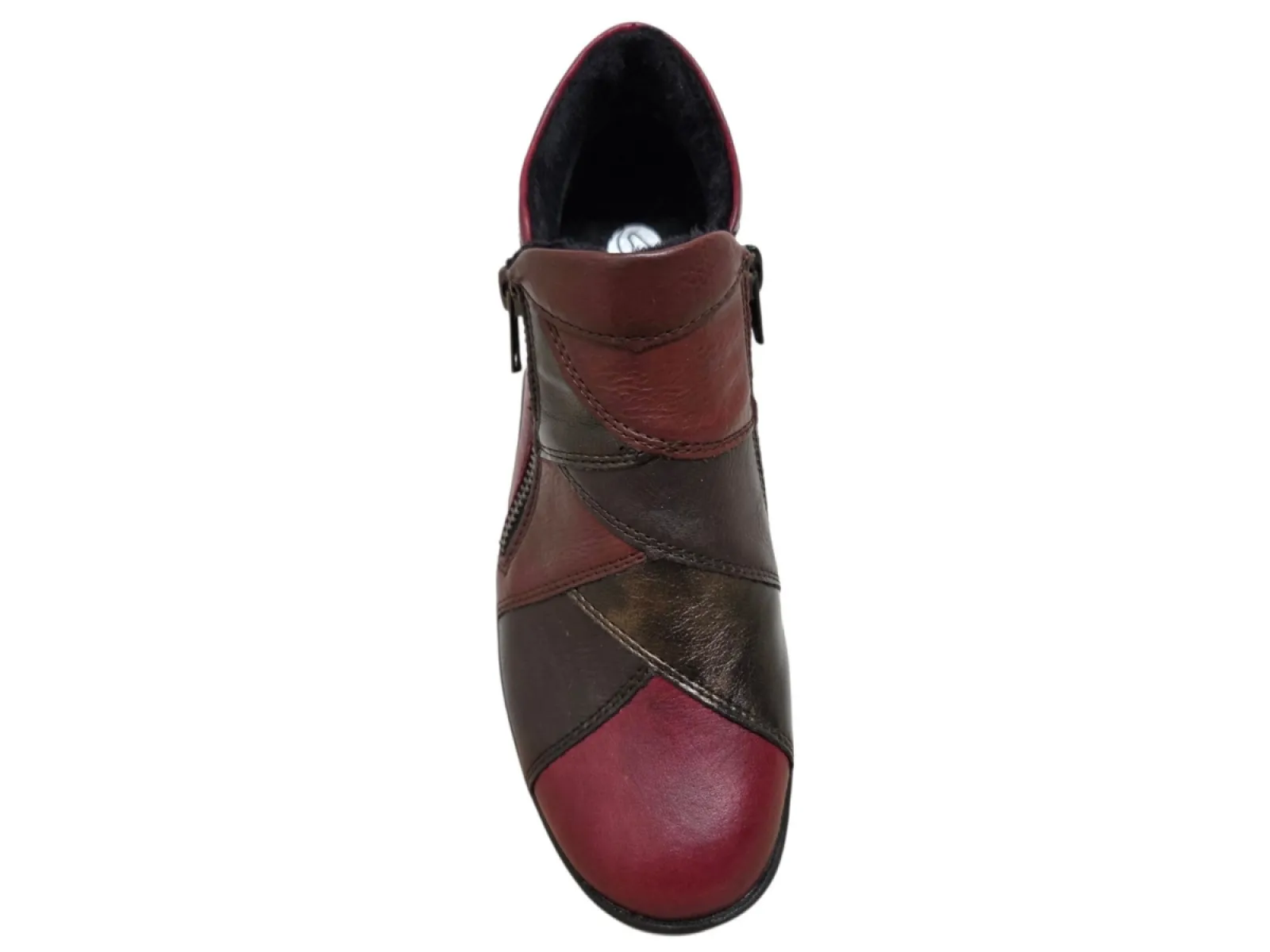 Remonte Remonte R7674-36 Enkellaarsjes Rood Leer Dames