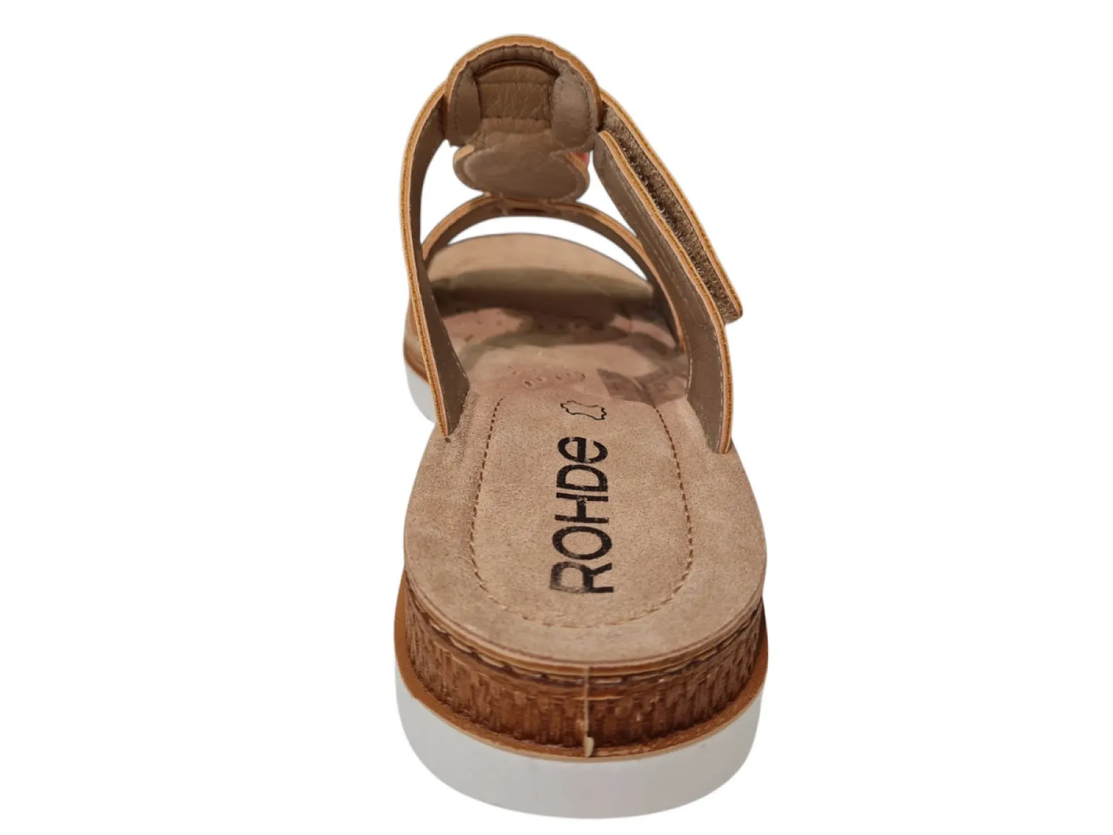 Rohde Rohde 1305 44 Slippers Roze Nubuck Dames