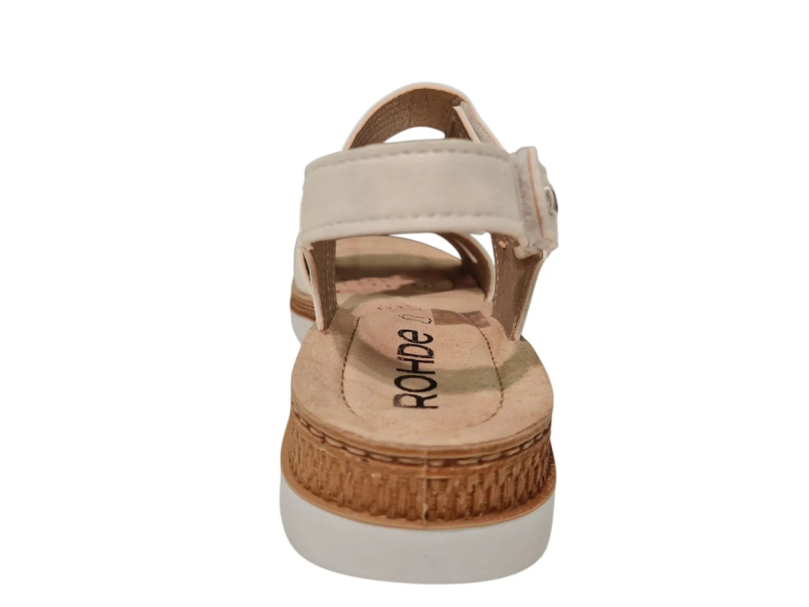 Rohde Rohde 1309 01 Sandalen Wit Leer Dames