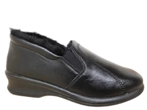 Rohde Rohde 2518 90 Pantoffels Gesloten Hiel Zwart Leer Dames