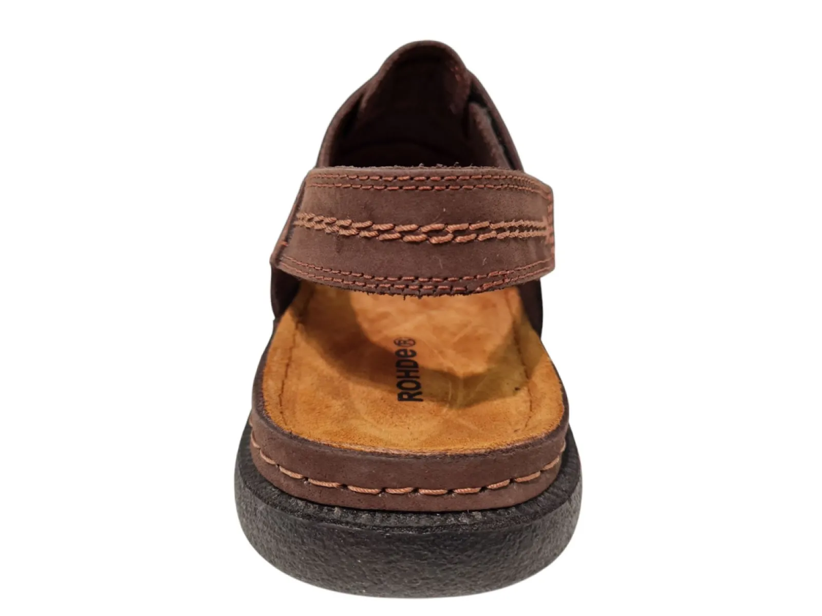 Rohde Rohde 6005 72 Sandalen Bruin Leer Heren