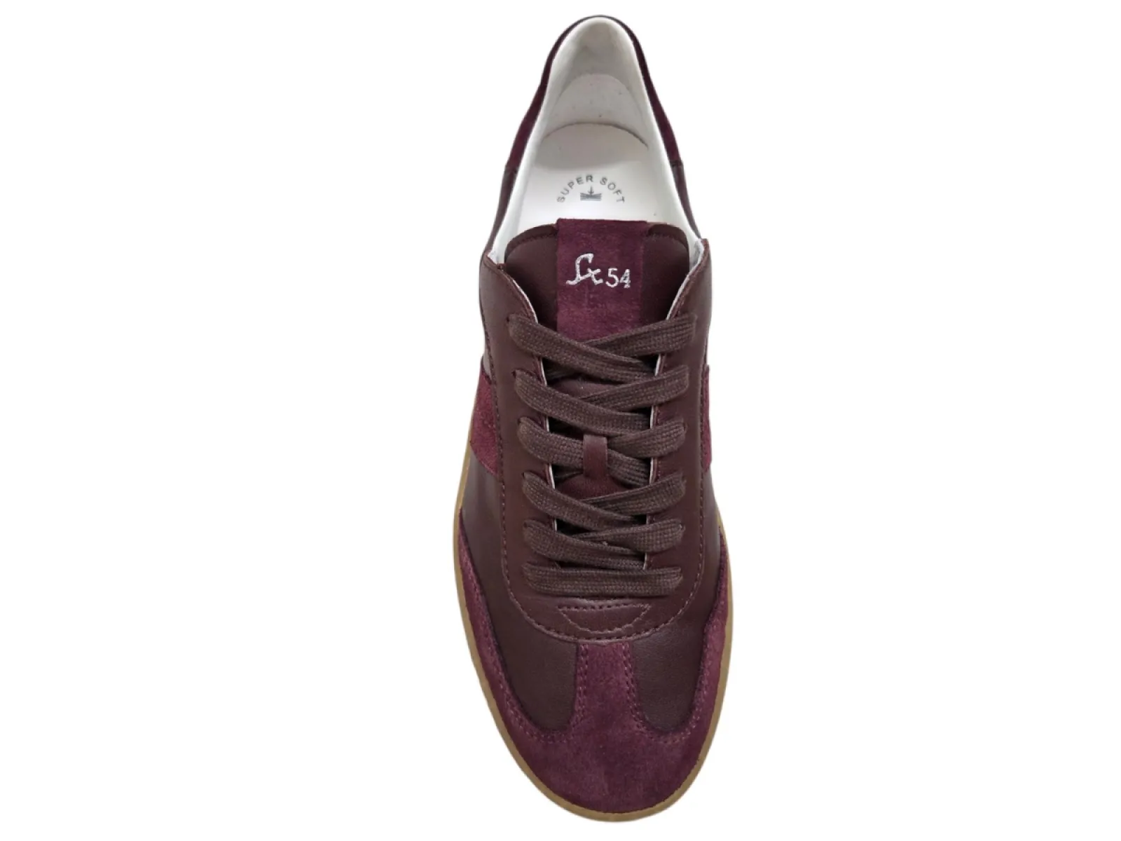 Sioux Sioux 42270 717 Sneakers Suede Aubergine Dames
