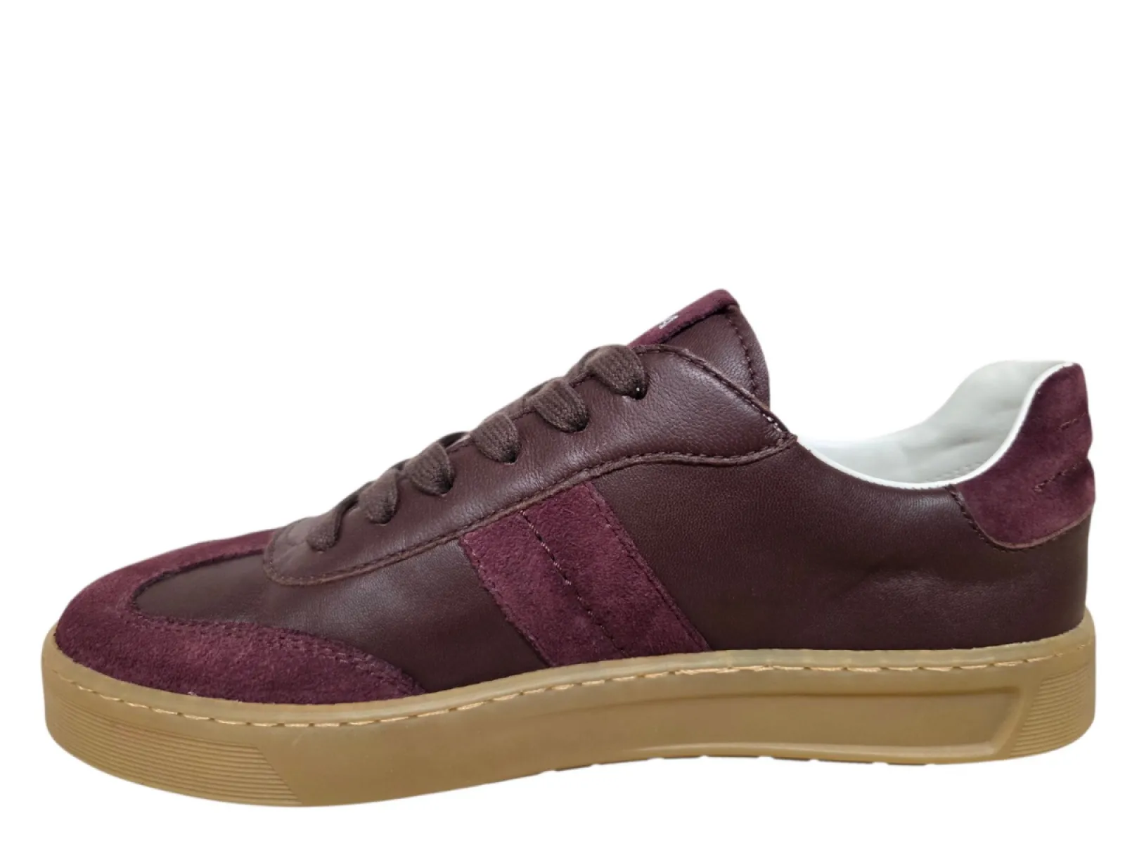 Sioux Sioux 42270 717 Sneakers Suede Aubergine Dames