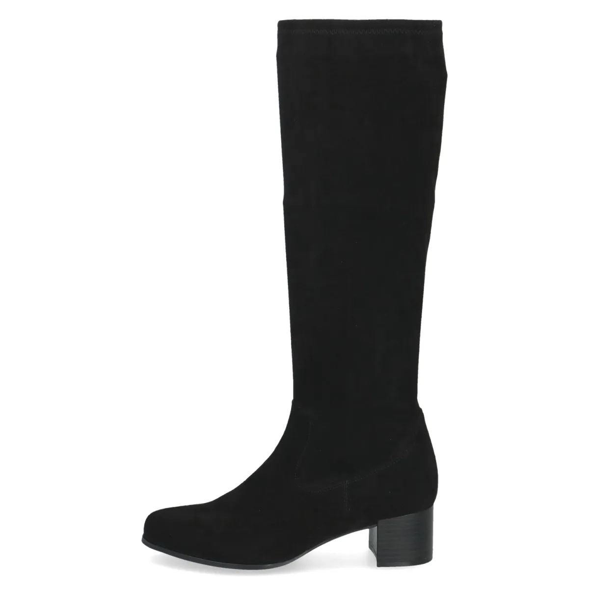Caprice Caprice 9-9-25507-47 044 Lange Laarzen Zwart Stretch Dames
