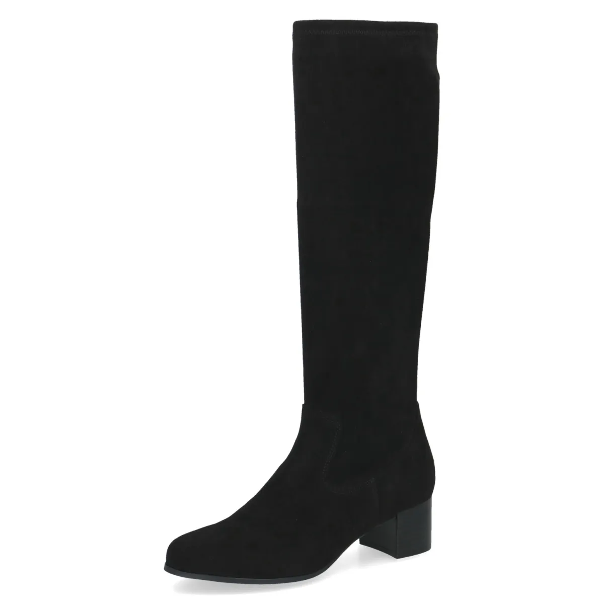 Caprice Caprice 9-9-25507-47 044 Lange Laarzen Zwart Stretch Dames