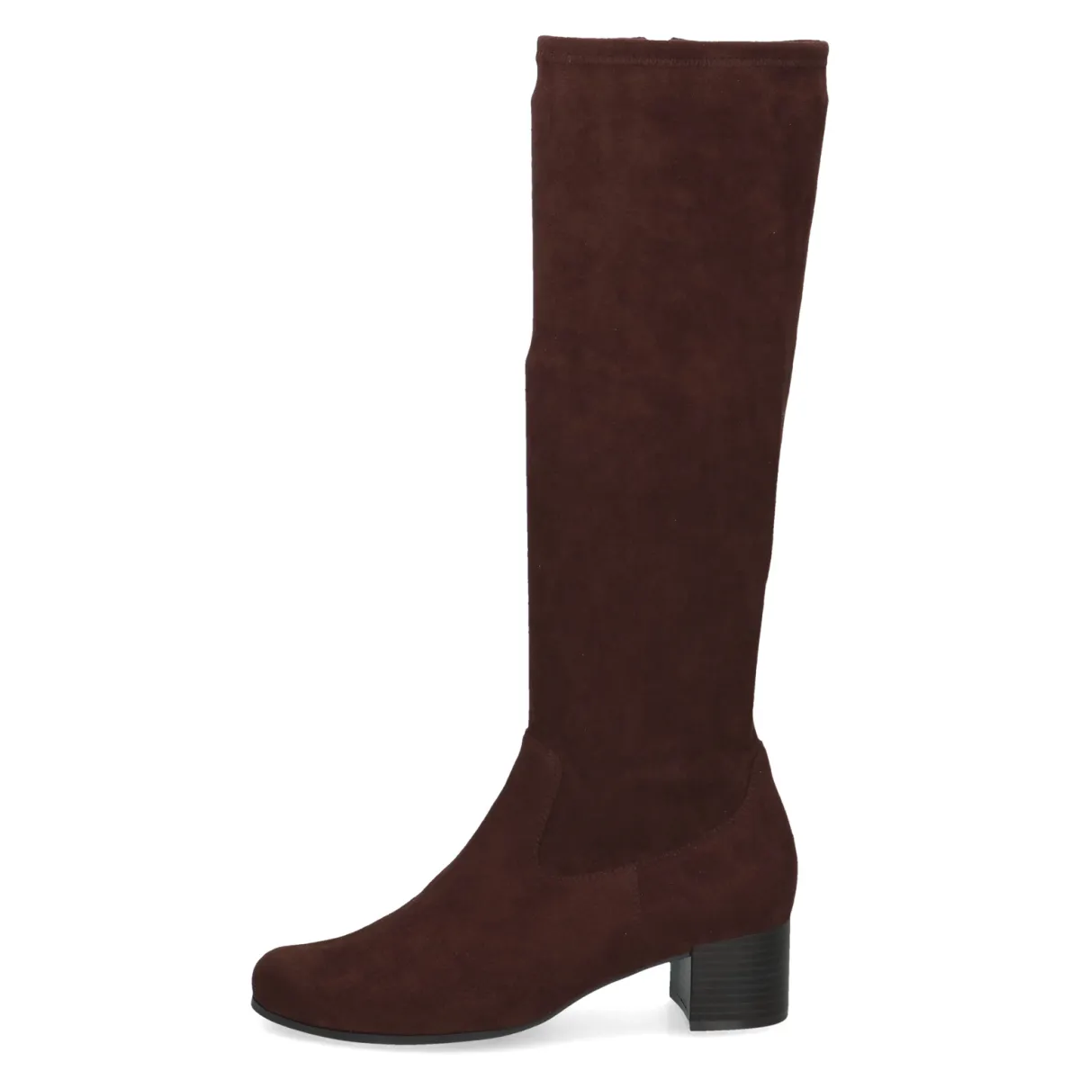 Caprice Caprice 9-9-25507-47 302 Lange Laarzen Donker Bruin Stretch Dames