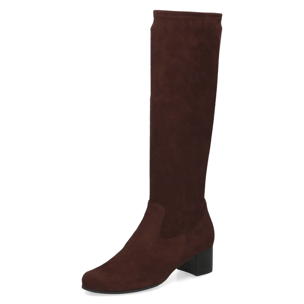 Caprice Caprice 9-9-25507-47 302 Lange Laarzen Donker Bruin Stretch Dames