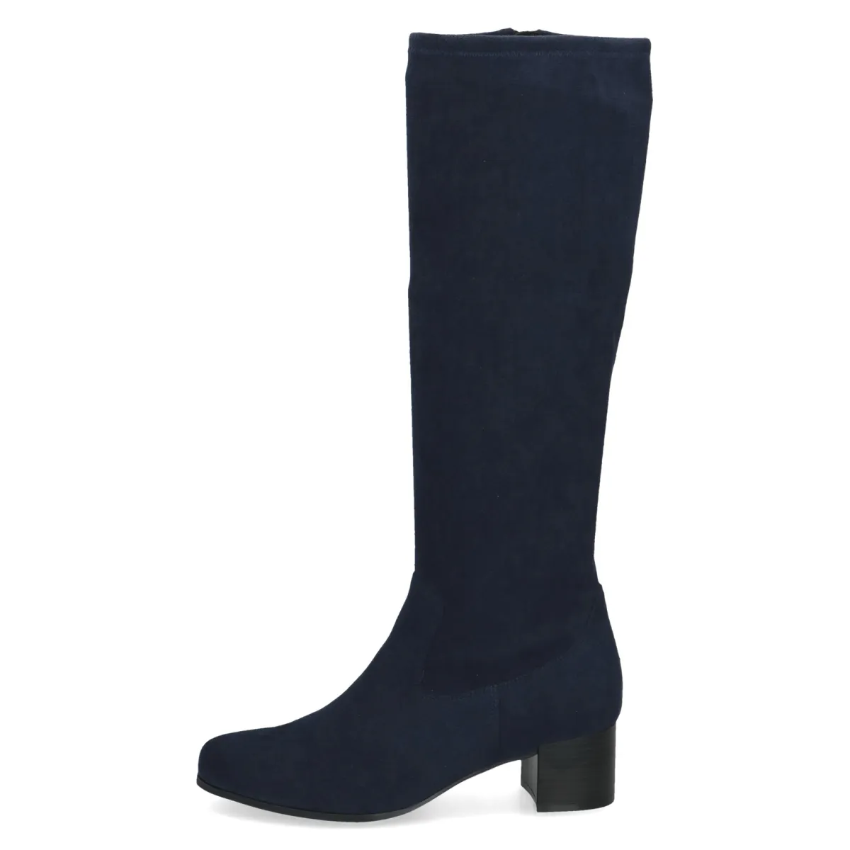 Caprice Caprice 9-9-25507-47 868 Lange Laarzen Donker Blauw Stretch Dames