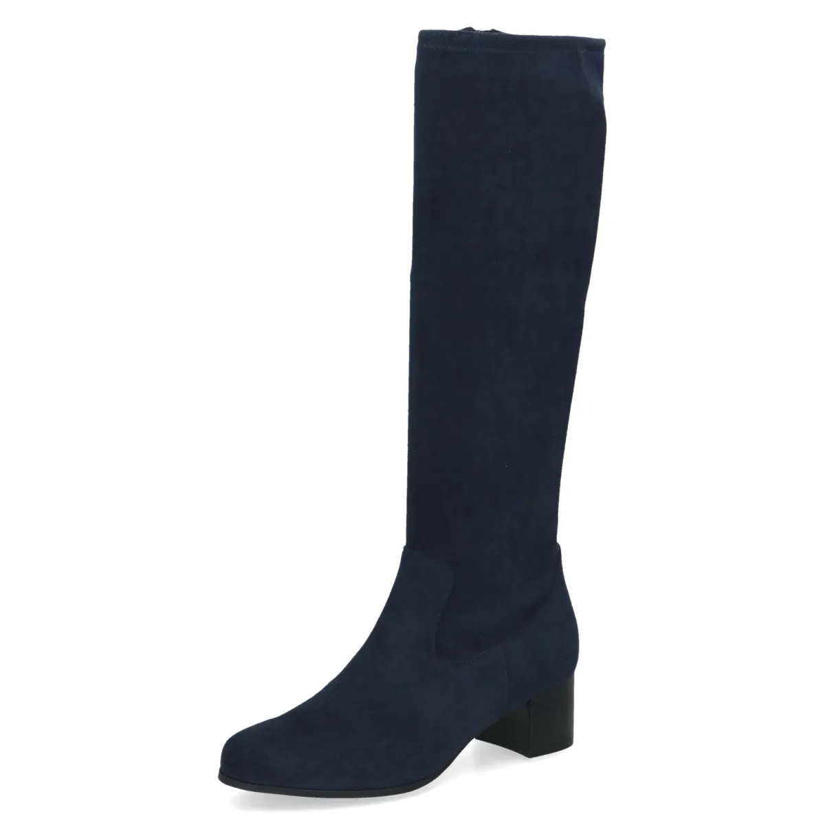 Caprice Caprice 9-9-25507-47 868 Lange Laarzen Donker Blauw Stretch Dames