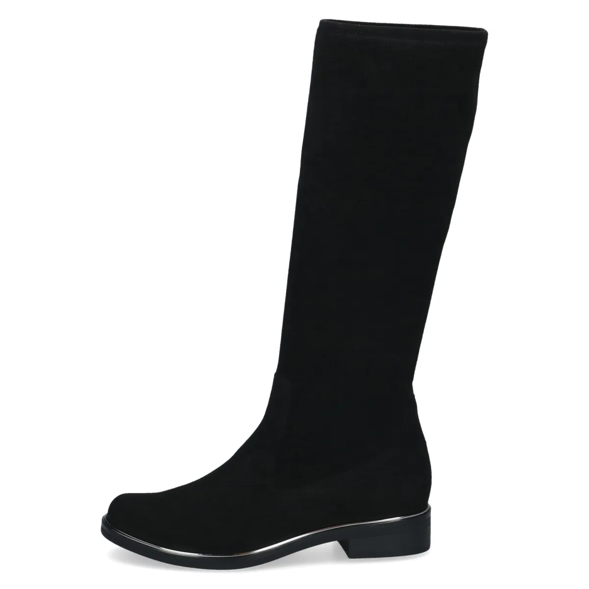 Caprice Caprice 9-9-25512-41 044 Lange Laarzen Zwart Stretch Dames
