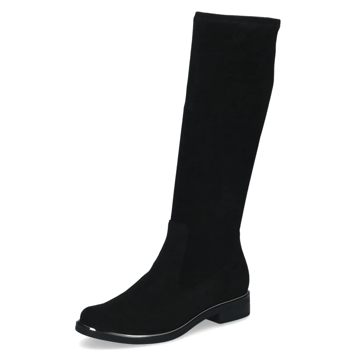 Caprice Caprice 9-9-25512-41 044 Lange Laarzen Zwart Stretch Dames
