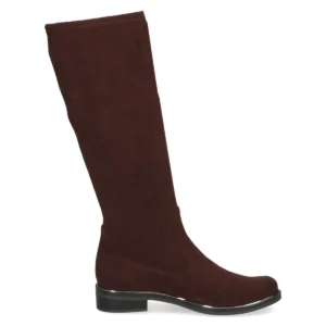 Caprice Caprice 9-9-25512-41 302 Lange Laarzen Donker Bruin Stretch Dames