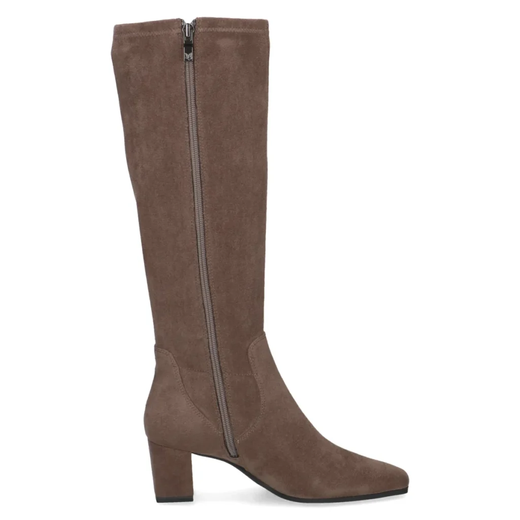 Caprice Caprice 9-9-25547-41 306 Lange Laarzen Beige Stretch Dames