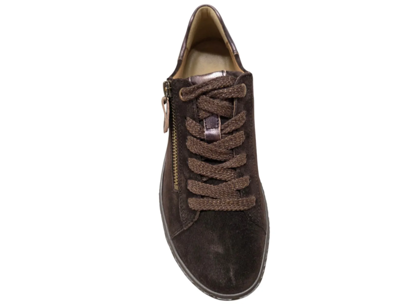 Hartjes Hartjes 162.1417/34 77.38 H Sneakers Donker Bruin Suede Dames