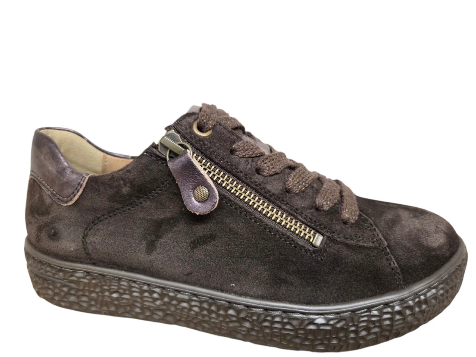 Hartjes Hartjes 162.1417/34 77.38 H Sneakers Donker Bruin Suede Dames