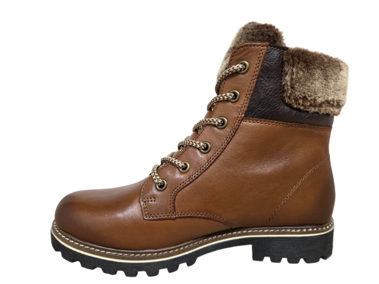 Remonte Remonte D8463-25 Veterboots Bruin Leer Dames