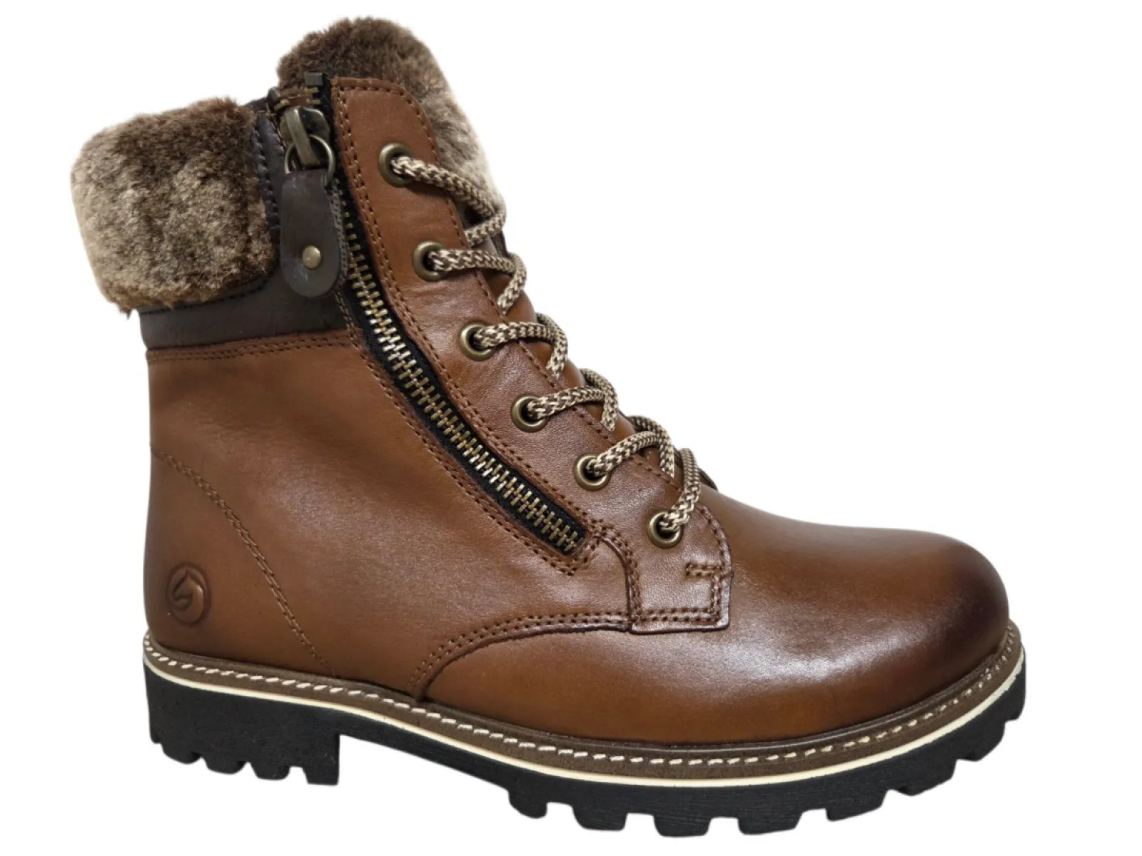 Remonte Remonte D8463-25 Veterboots Bruin Leer Dames