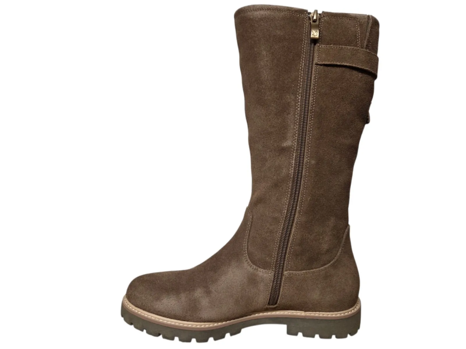 Caprice Caprice 9-9-25417-47 393 Brown Lange Laarzen Beige Suede Dames