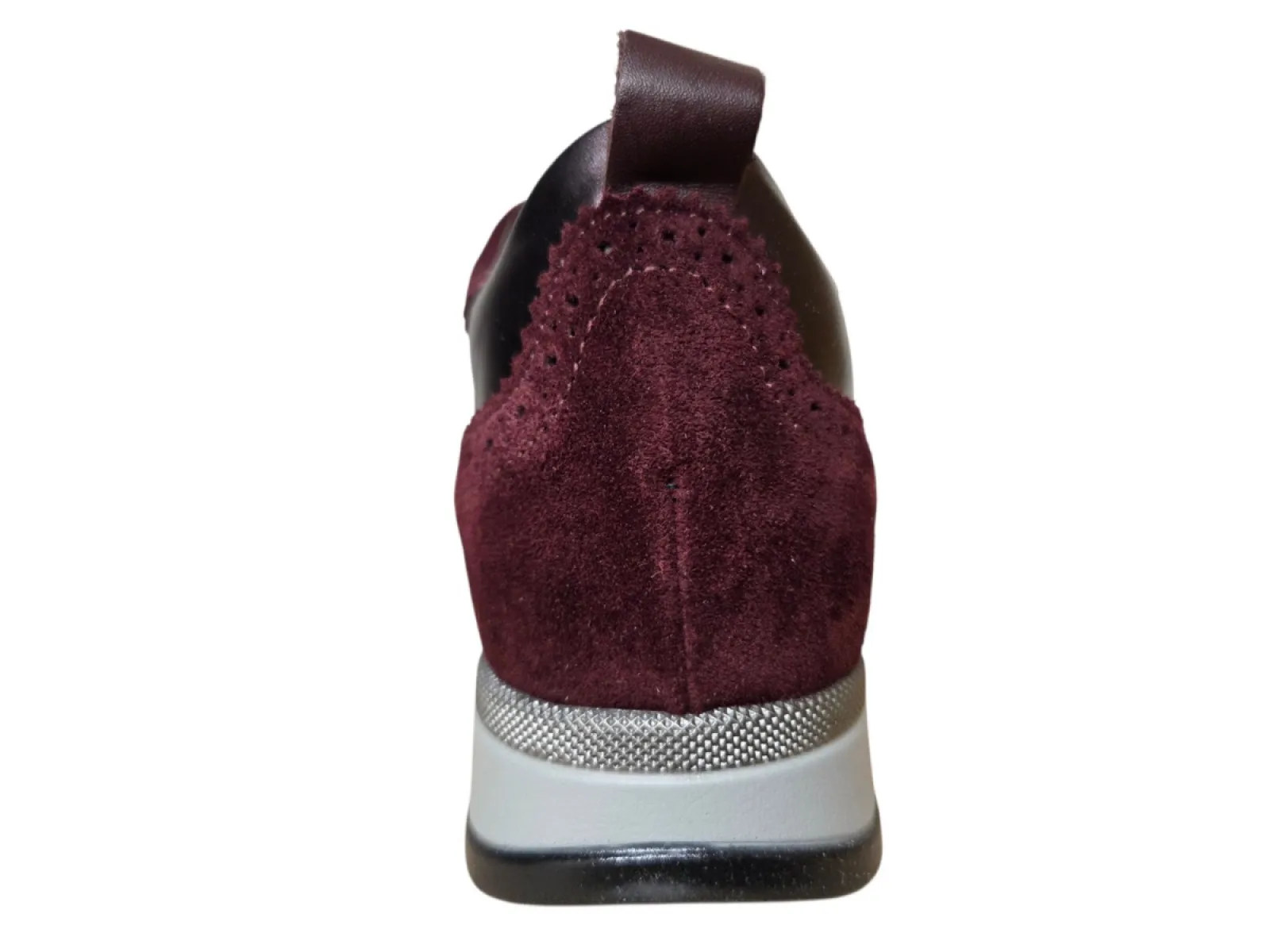 DL Sport DL Sport 7116 944 03 Vitello Vino Sneakers Aubergine Leer Dames