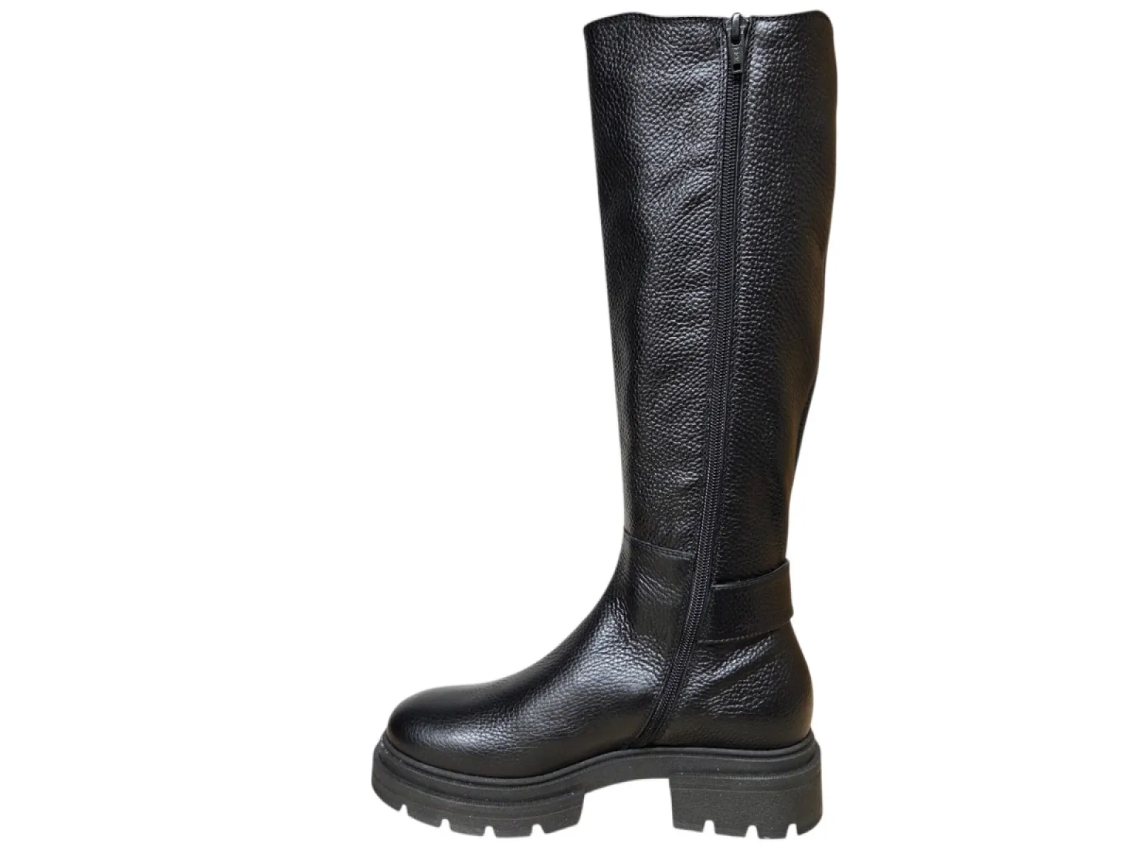 DL Sport DL Sport 7203 964 02 Dollaro Nero Lange Laarzen Zwart Stretch Leer Dames