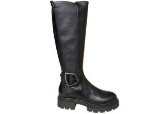 DL Sport DL Sport 7203 964 02 Dollaro Nero Lange Laarzen Zwart Stretch Leer Dames