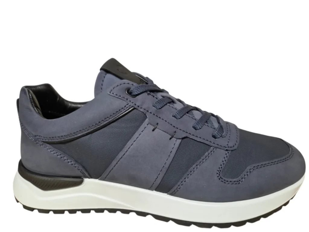 Ecco Ecco 534914 61934 Sneakers Blauw Nubuck Heren