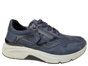 Gabor Gabor 0103.01.003 Rolling Soft Sneakers Blauw Nubuck Dames