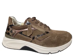 Gabor Gabor 0103.01.012 Rolling Soft Sneakers Bruin Suede Dames