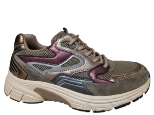 Gabor Gabor 0306.01.003 Rolling Soft Sneakers Bruin Multi Suede Mesh Dames