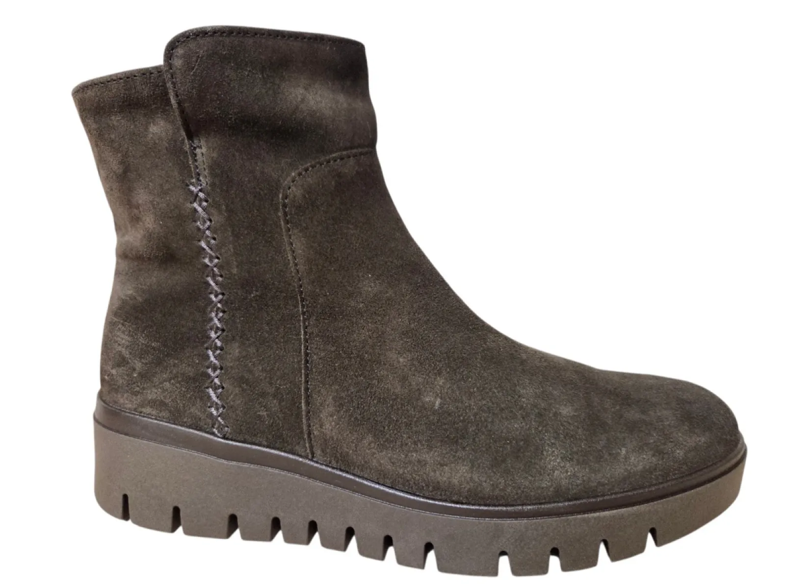 Gabor Gabor 8015.02.003 Enkellaarzen Bruin Suede Dames