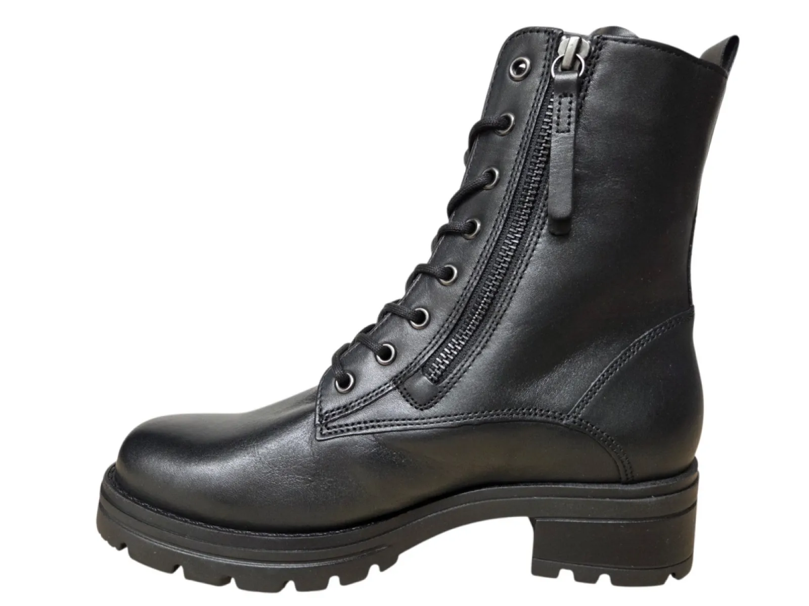Gabor Gabor 8027.03.001 Enkellaarzen Zwart Leer Dames