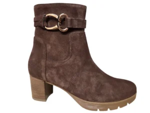 Gabor Gabor 8030.02.004 Enkellaarzen Bruin Suede Dames