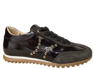 Gianluca Pisati Gianluca Pisati Alia Mo Mag Mog Sneakers Bruin Leer en Suede Dames