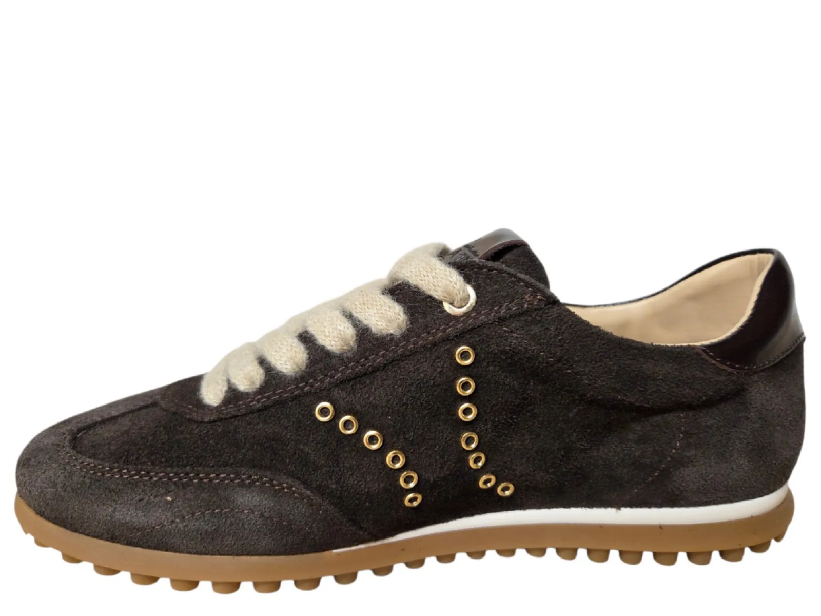 Gianluca Pisati Gianluca Pisati Benedetta Rad Mog Sneakers Bruin Suede Dames