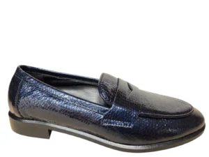 Gianluca Pisati Gianluca Pisati Rosy Tejus Blue Instappers Blauw Lak Dames