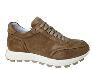 H32 H32 Riccardo Sigaro Suede Sneakers Bruin Suede Heren