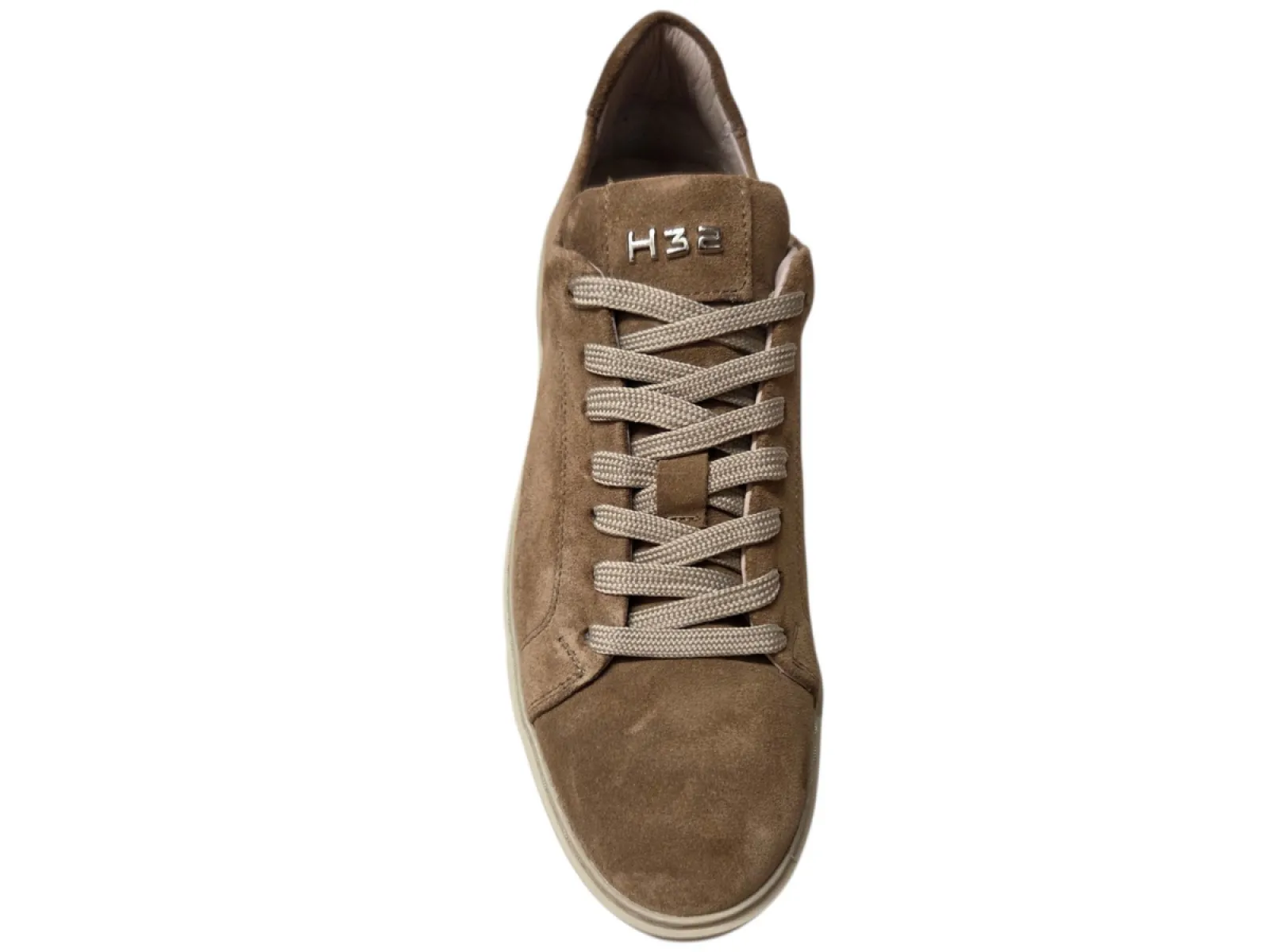 H32 H32 Simplycity Sigaro Suede Sneakers Beige Suede Heren