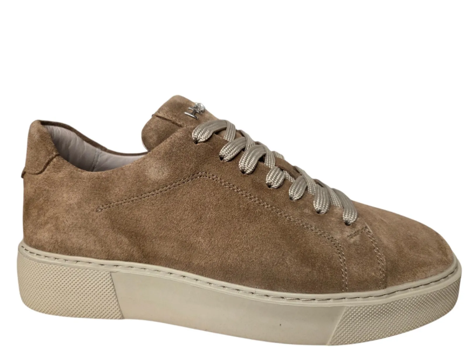 H32 H32 Simplycity Sigaro Suede Sneakers Beige Suede Heren