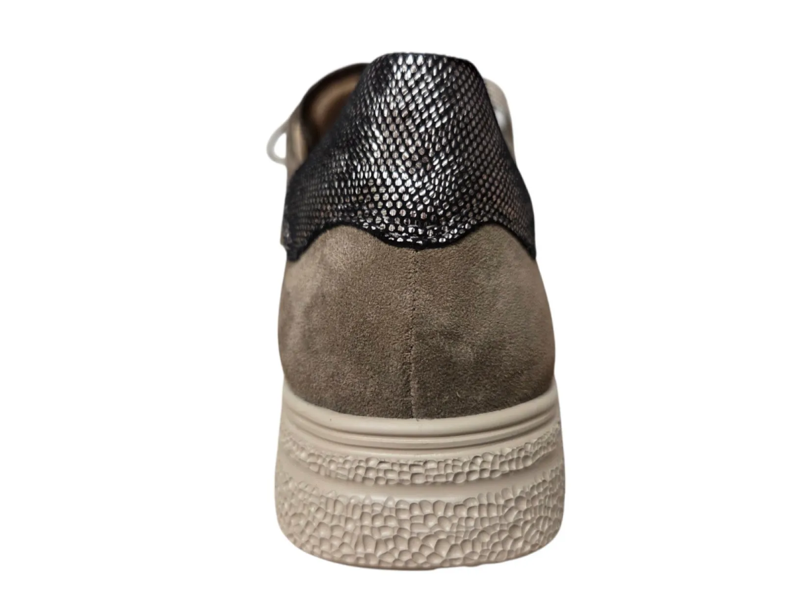 Hartjes Hartjes 162.2702/34 41.38 Sophie Sneakers Beige Suede Dames Breedtemaat H