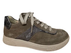 Hartjes Hartjes 162.2702/34 41.38 Sophie Sneakers Beige Suede Dames Breedtemaat H