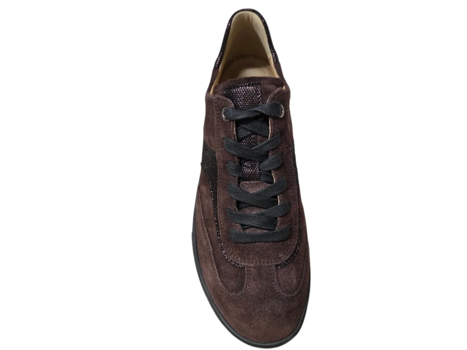 Hartjes Hartjes 162.2702/34 78.78 Sophie Sneakers Bruin Suede Dames Breedtemaat H