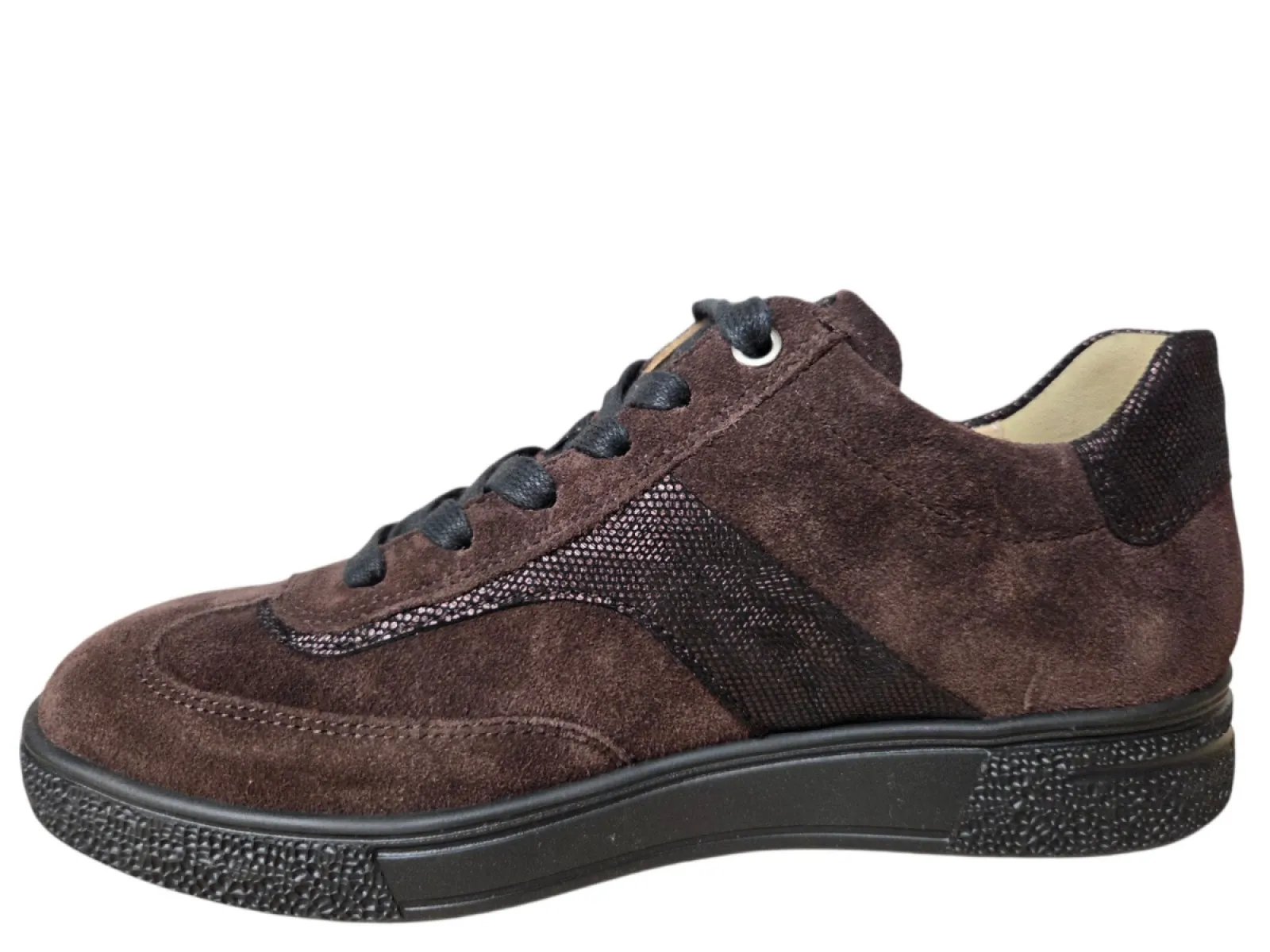 Hartjes Hartjes 162.2702/34 78.78 Sophie Sneakers Bruin Suede Dames Breedtemaat H