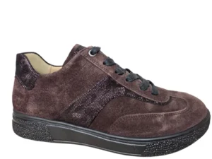 Hartjes Hartjes 162.2702/34 78.78 Sophie Sneakers Bruin Suede Dames Breedtemaat H