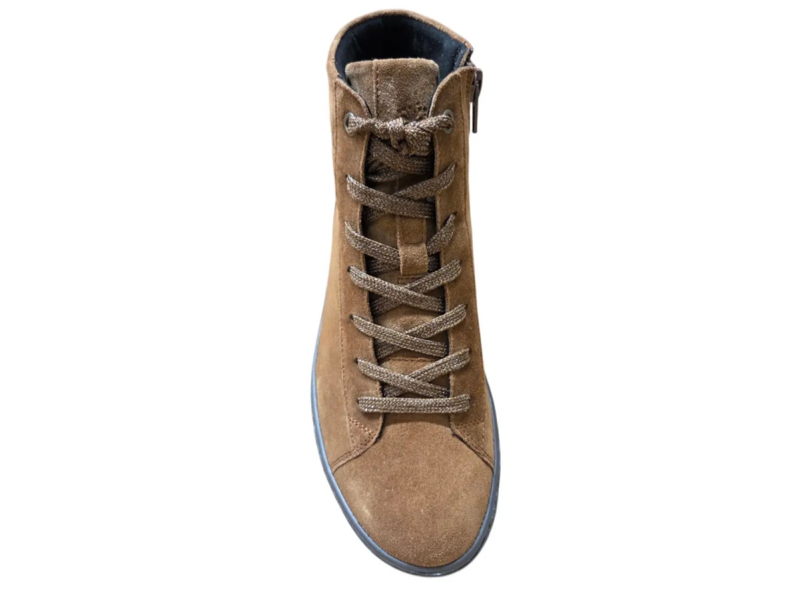 Hartjes Hartjes 172.1404/30 53.00 H Veterschoenen Beige Suede Dames Breedtemaat H